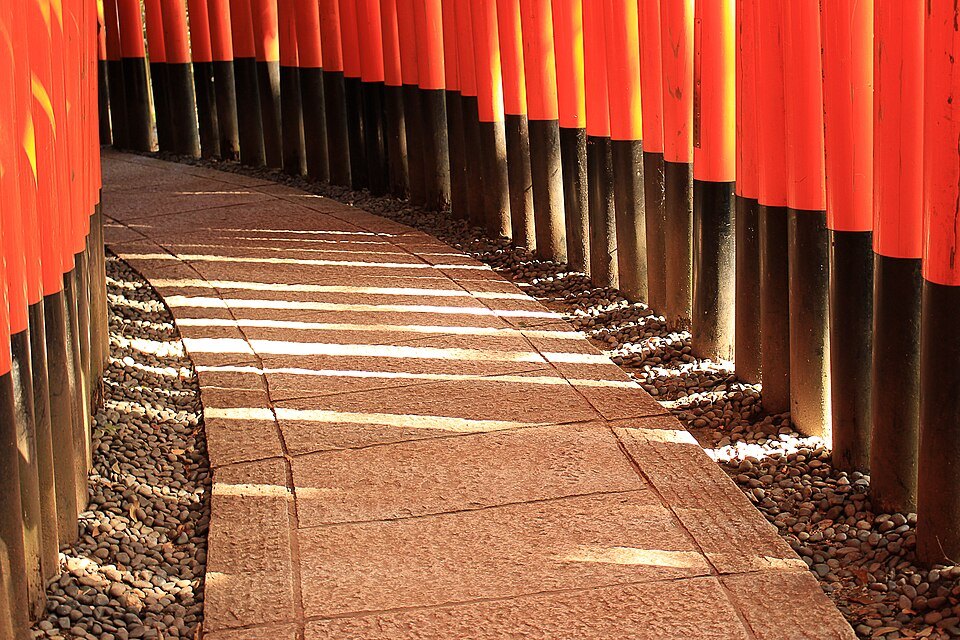 Senbon Torii at Fushimi Inari Taisha, Kyoto; September 2014